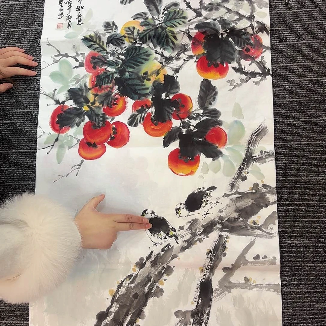 国画国画作品纯手绘