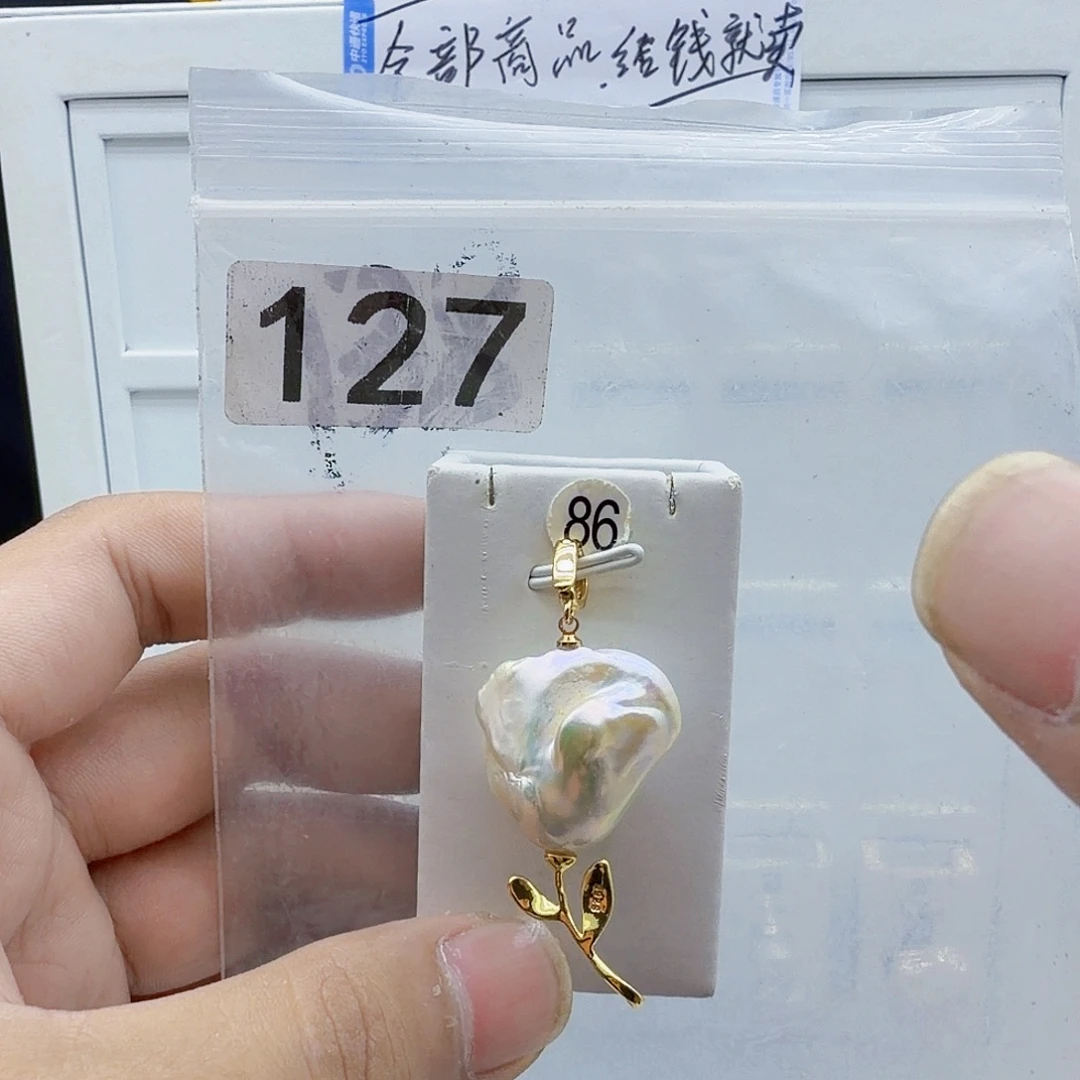 颈饰淡水珍珠合金
