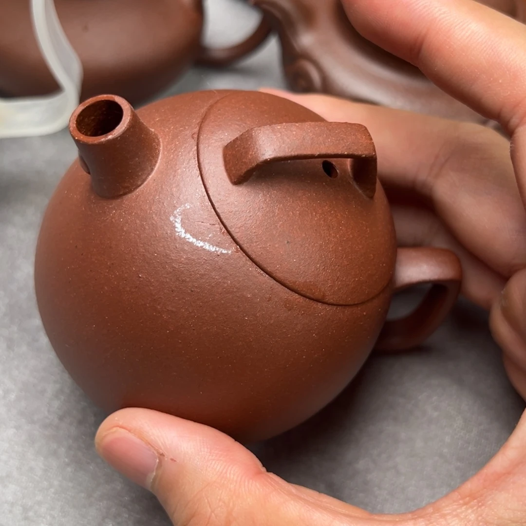 茶壶紫砂微瑕底槽清几何秦权