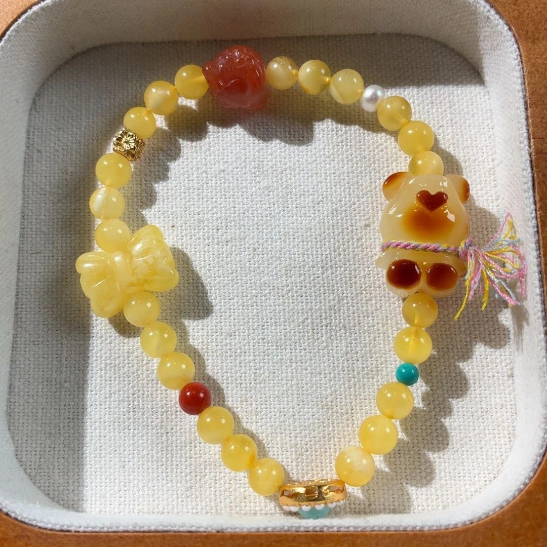 蜜蜡未镶嵌裸石定制