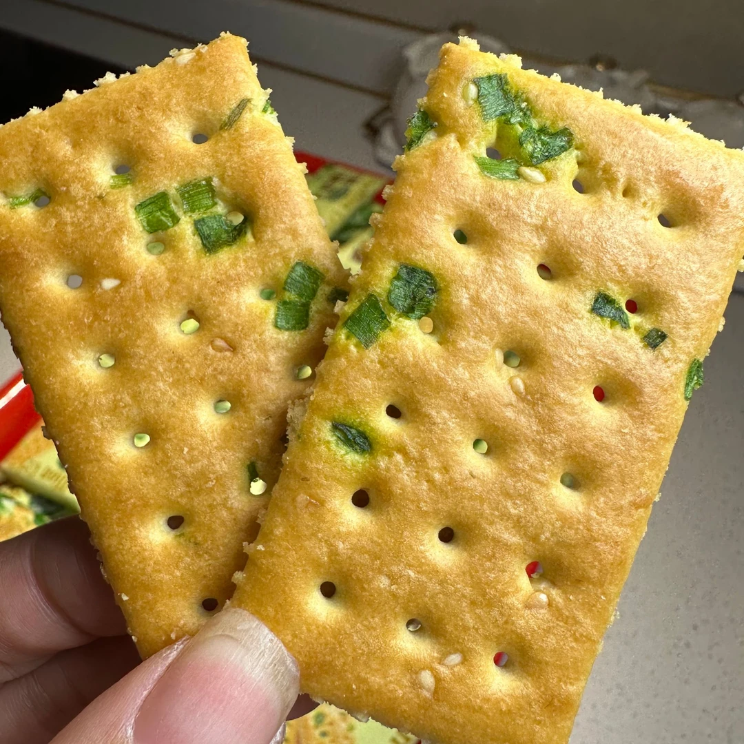咸香香葱饼干250克