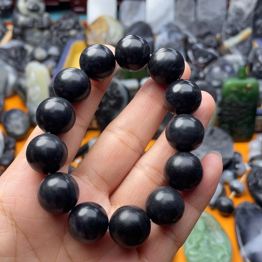 用***8和田玉未镶嵌手串