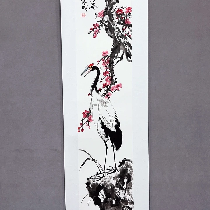 国画亲笔手绘放心去藏