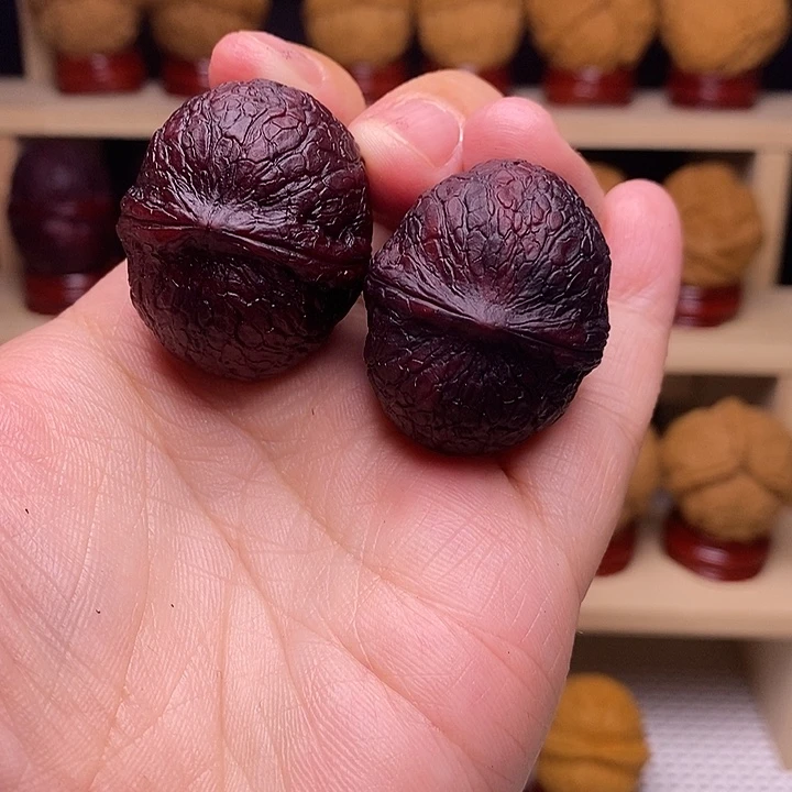 文玩核桃吊坠蛇皮球地闷5