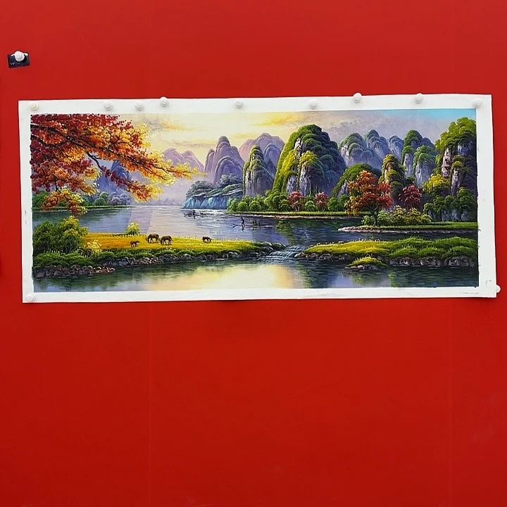 国画画家二郎精品原作