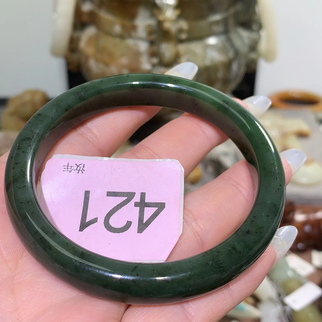 颈饰未镶嵌和田玉洗**心