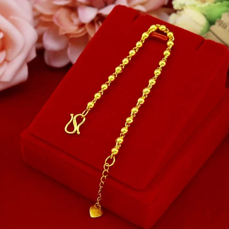 手链 4M磨砂豆豆手链可调节6376