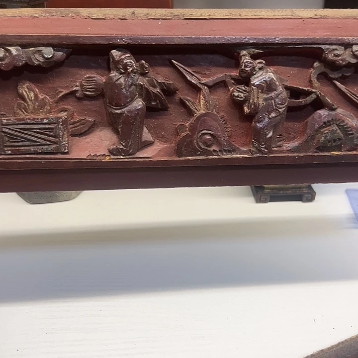 陶瓷石*木雕3人物好棒