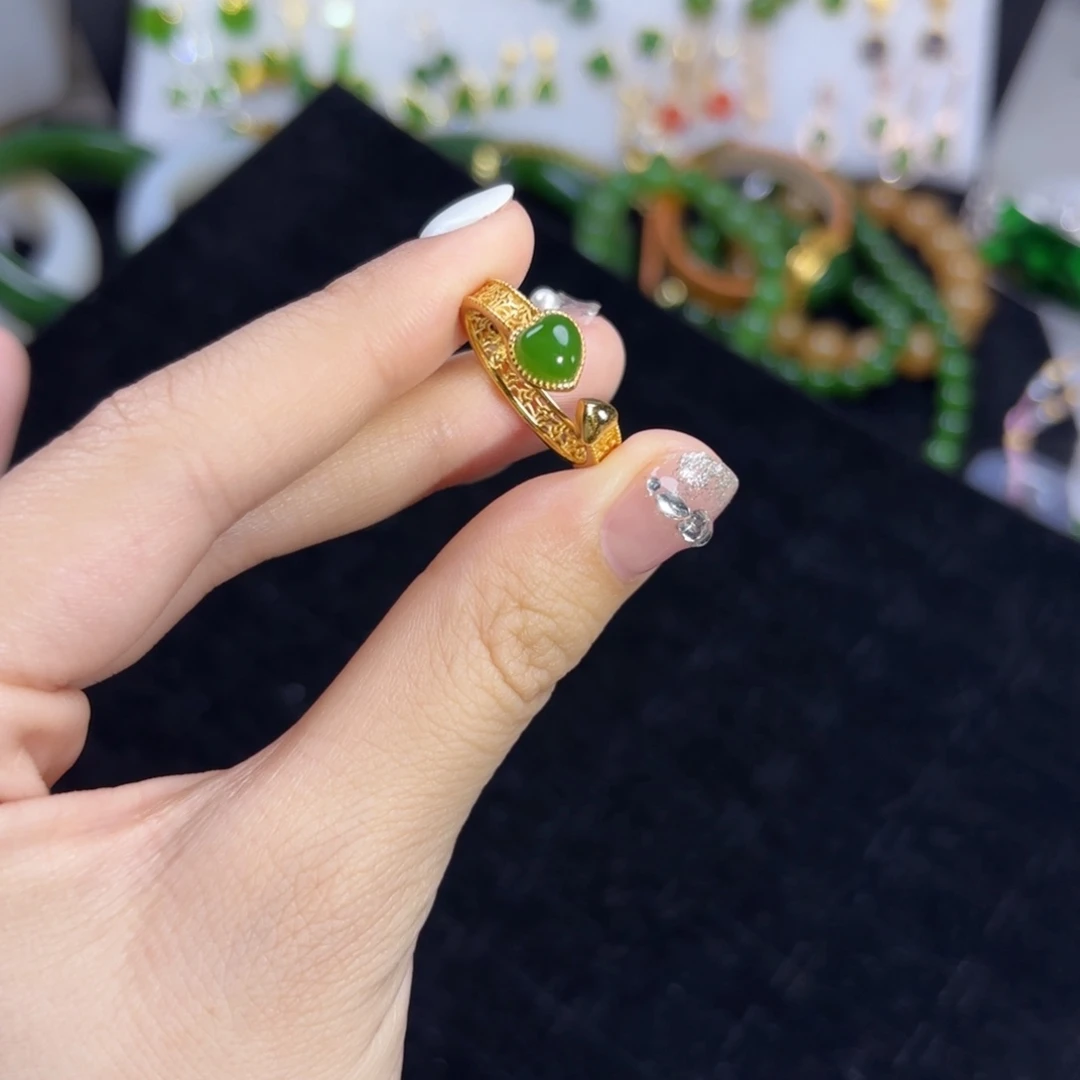 和田玉未镶嵌吊坠(不含链)