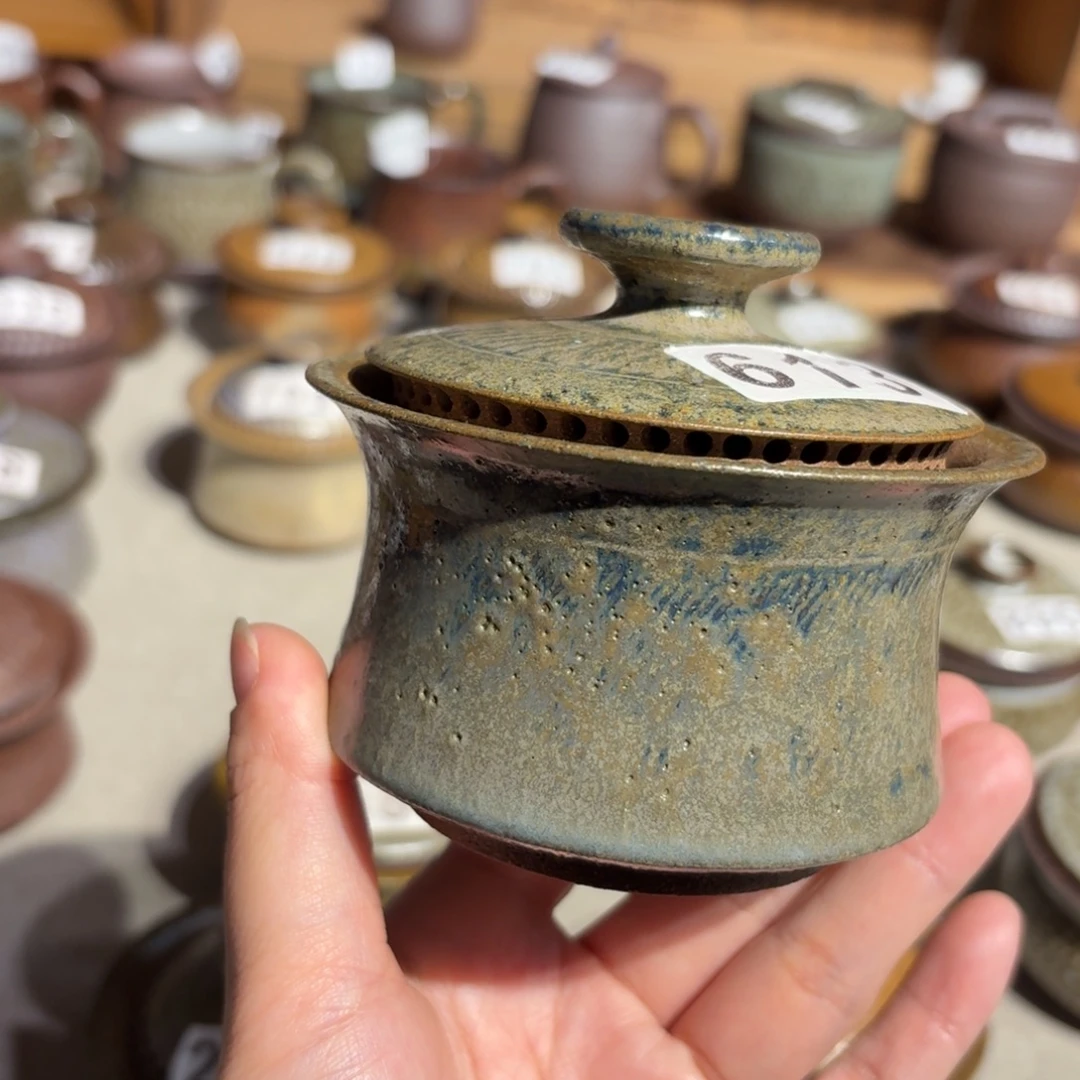 摆件瓷粗瓷茶具素胎无釉