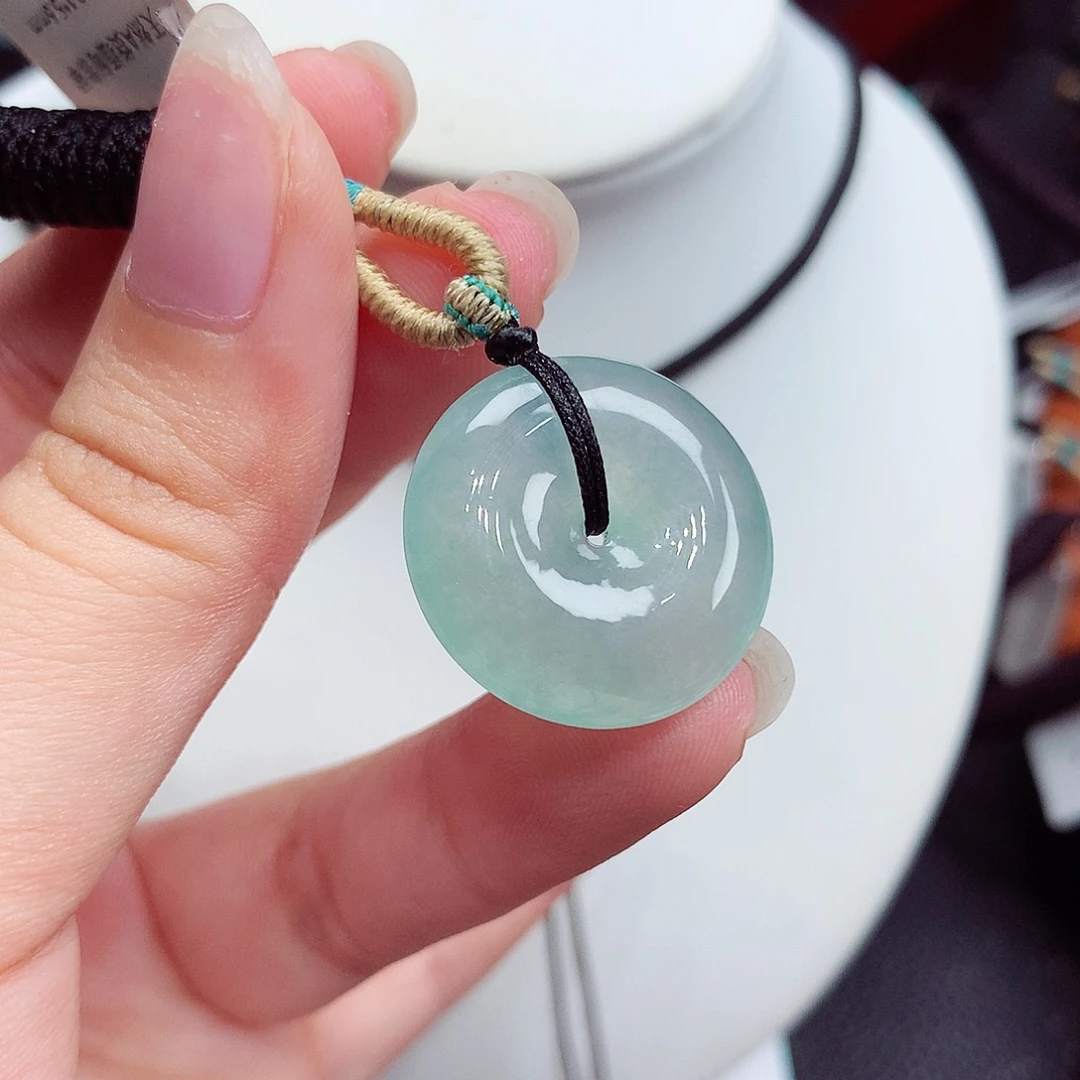 翡翠未镶嵌颈饰翡翠18，22.1/5.6
