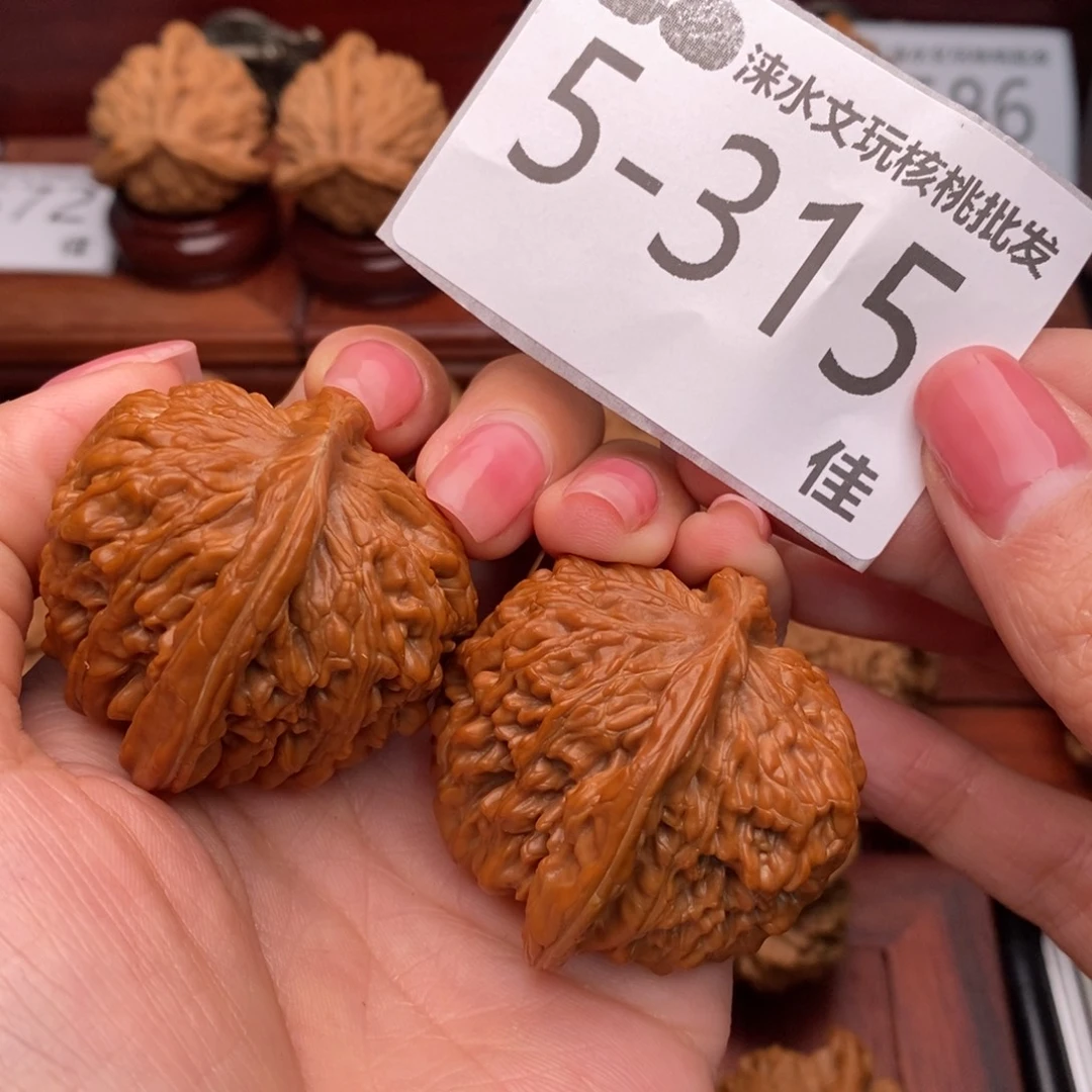 文玩核桃把件42四座楼