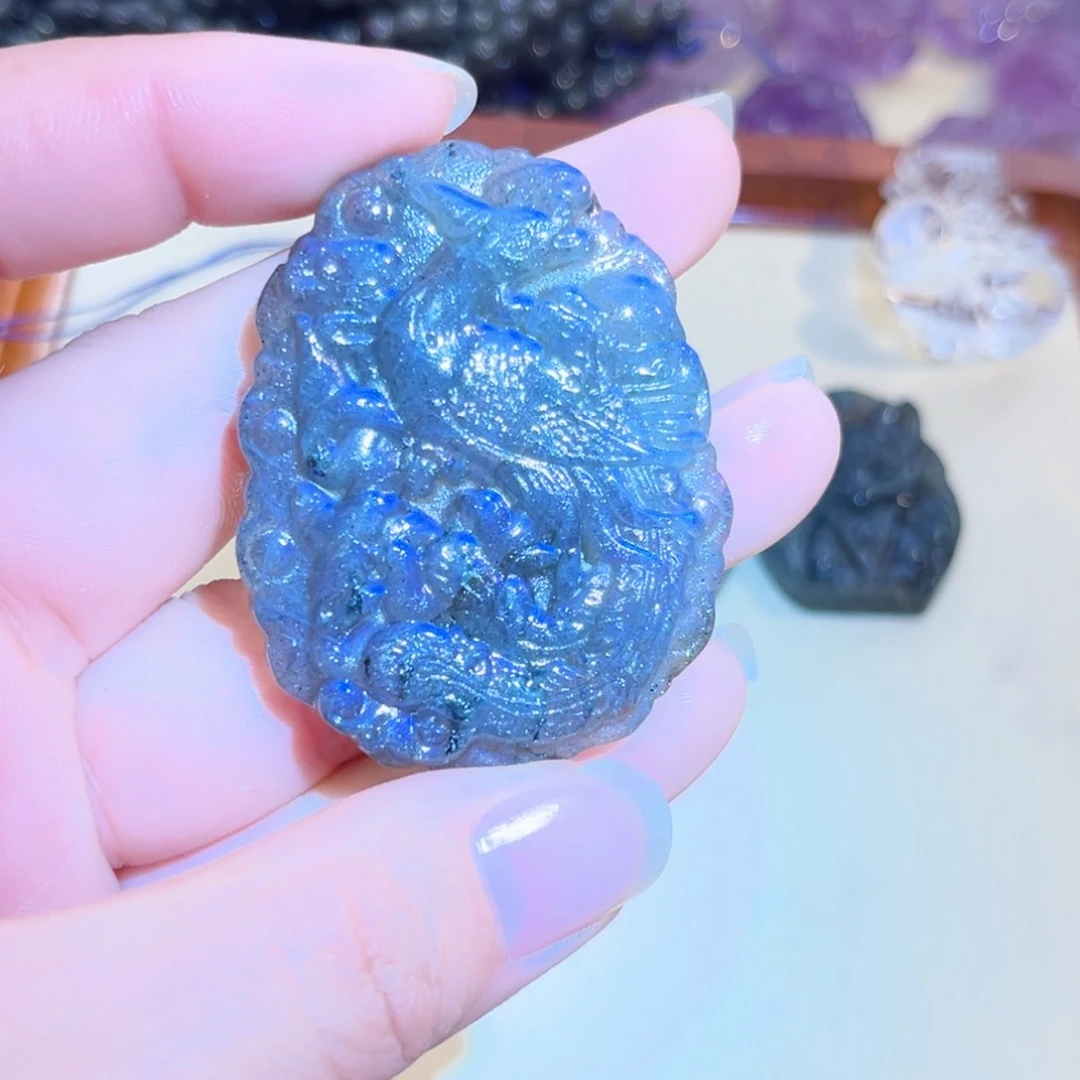 水晶颈饰未镶嵌凤凰78