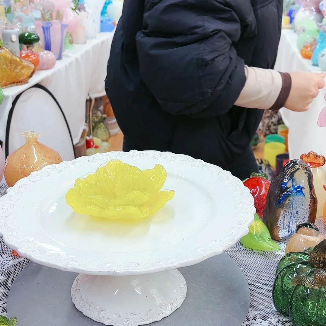 福利不退不换琉璃花瓶艺术品