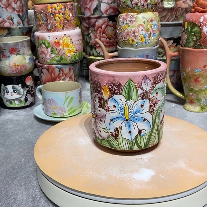 景德镇艺术手绘作品