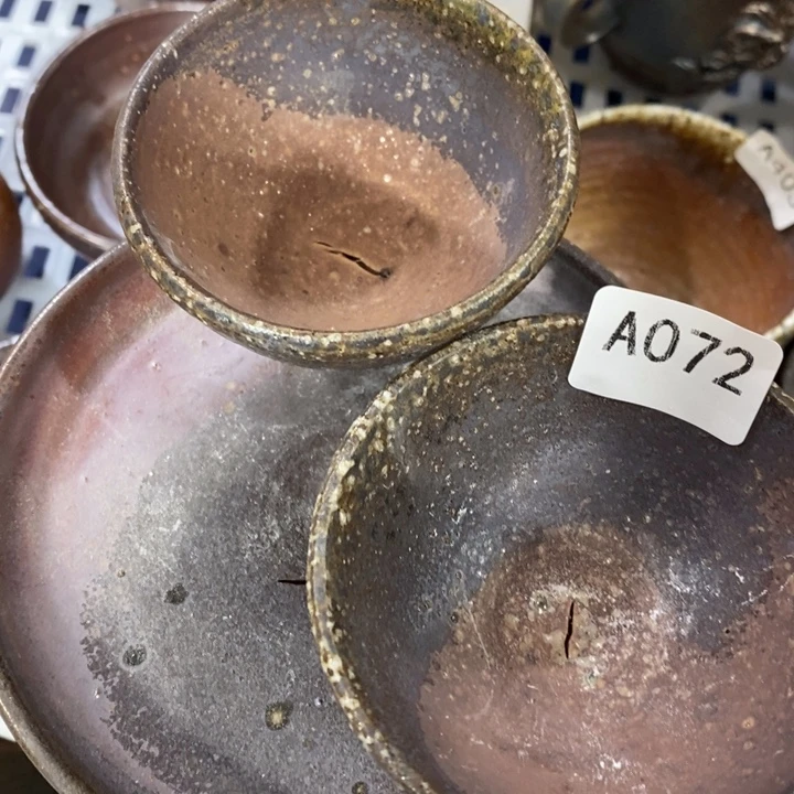 柴烧裸烧纯手工制作瑕疵不退不换