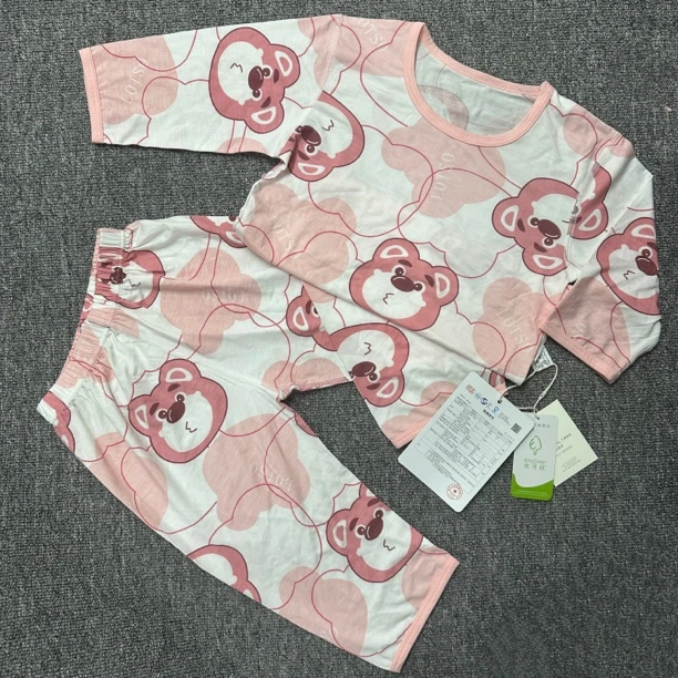 冰哆啦 新款薄款夏季睡衣a类优可丝空调服家居服内衣