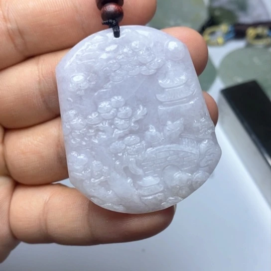 颈饰未镶嵌翡翠翡翠