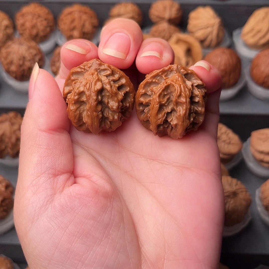 把件文玩核桃Z炽焰龙纹