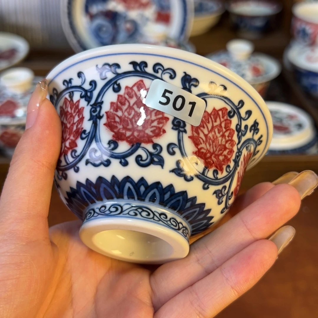 摆件景德镇茶器百宝箱陶瓷501