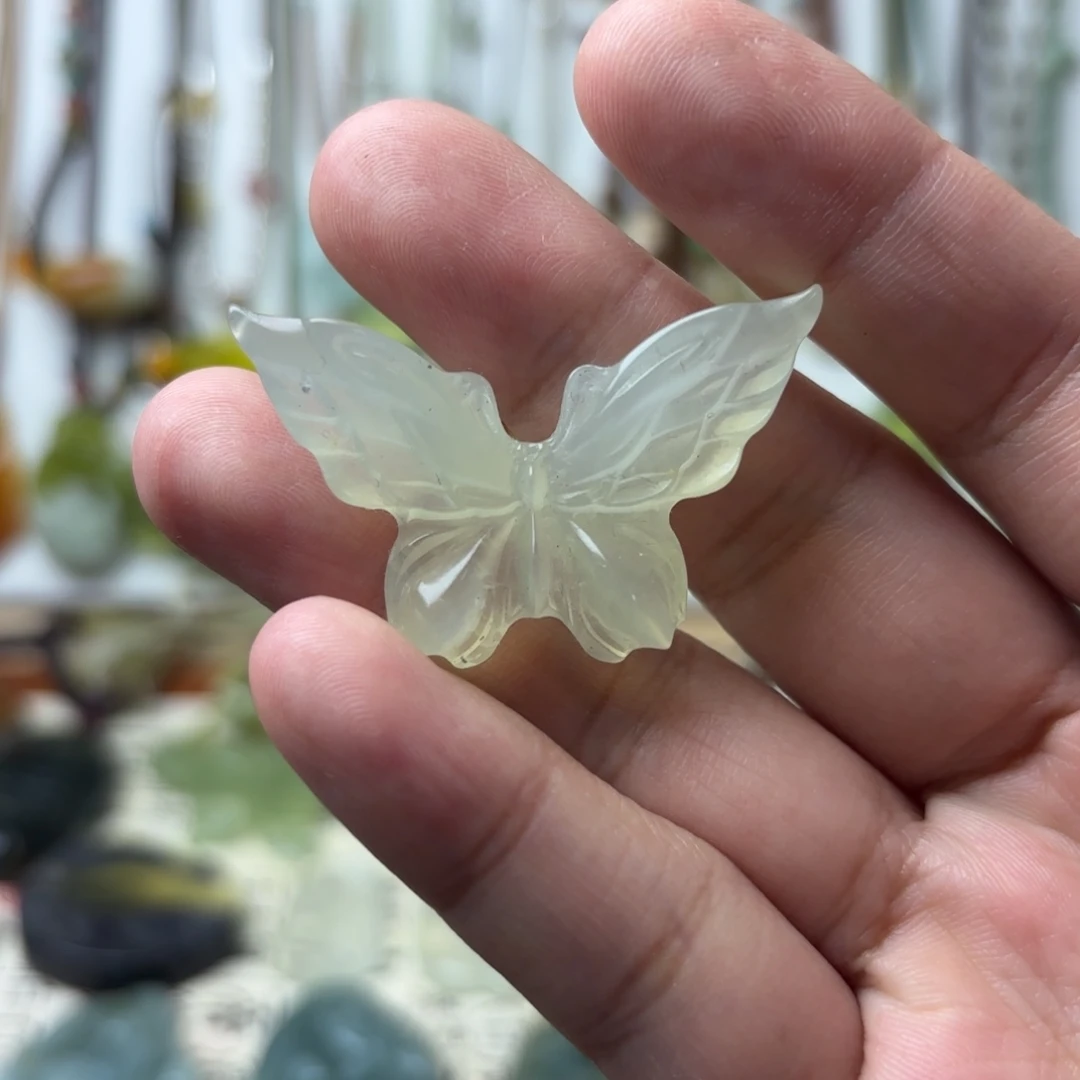 蛇纹石玉合金颈饰