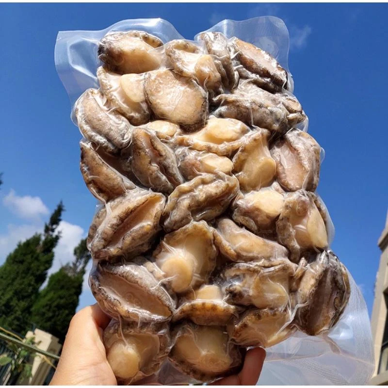 500g/包 大个鲜冻鲍鱼肉 去壳去内脏处理好 新鲜速冻鲍鱼顺丰发货