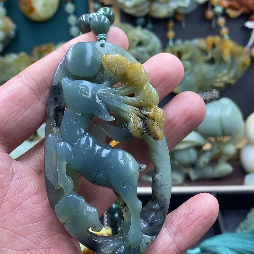 【闪购商品】未镶嵌岫玉吊坠