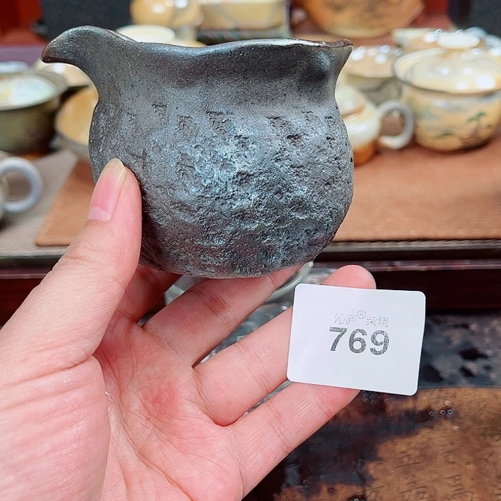 沁庐柴窑古法柴烧全手工茶具