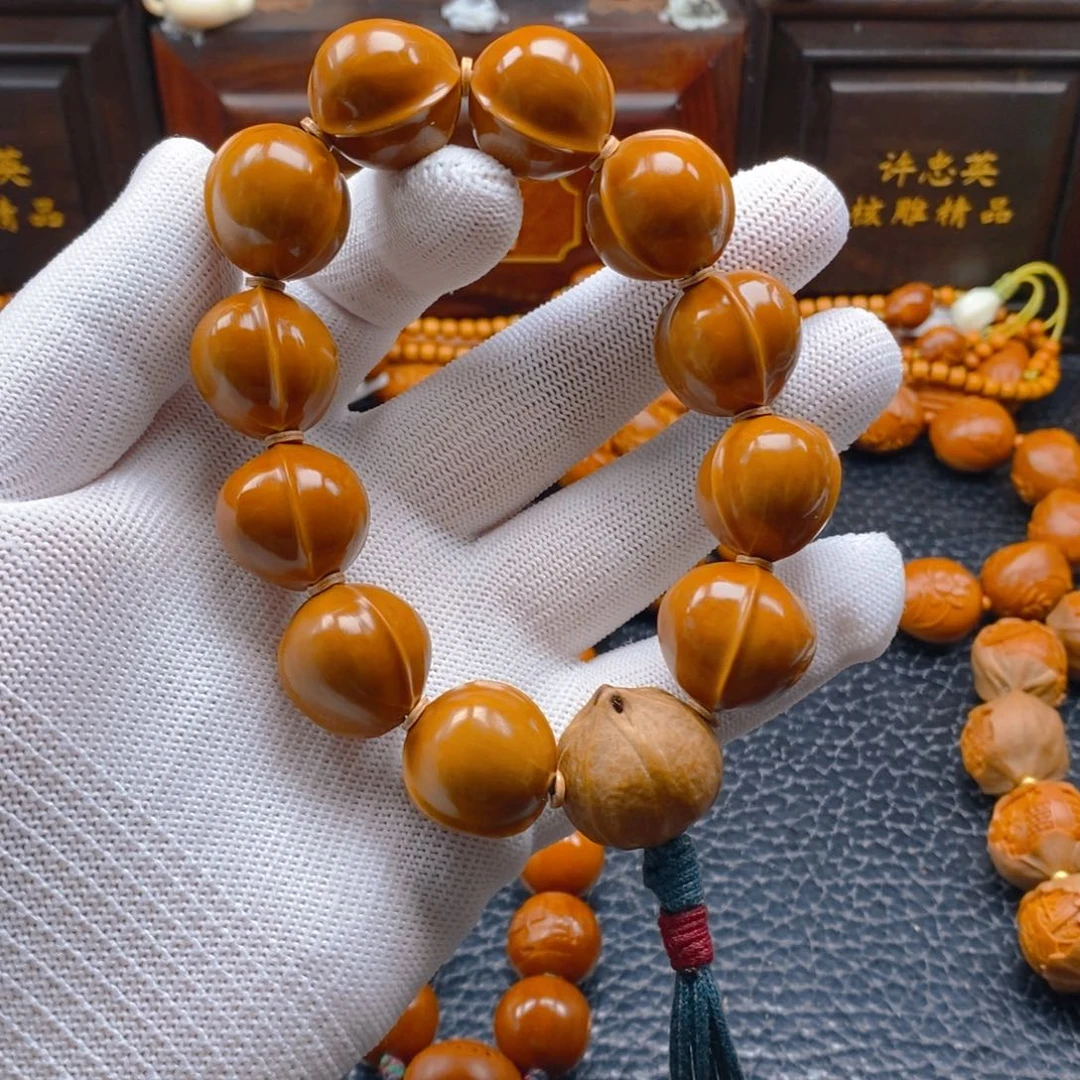 橄榄核手串/手链梅林铁核2.1×2.0鲨鱼背全品无瑕