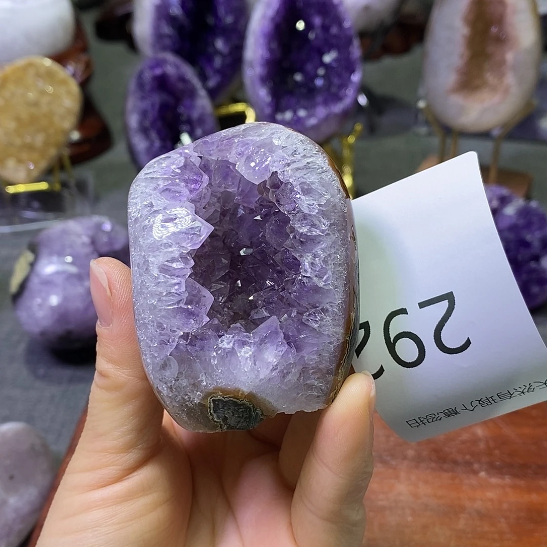 珠宝半成品未镶嵌紫晶