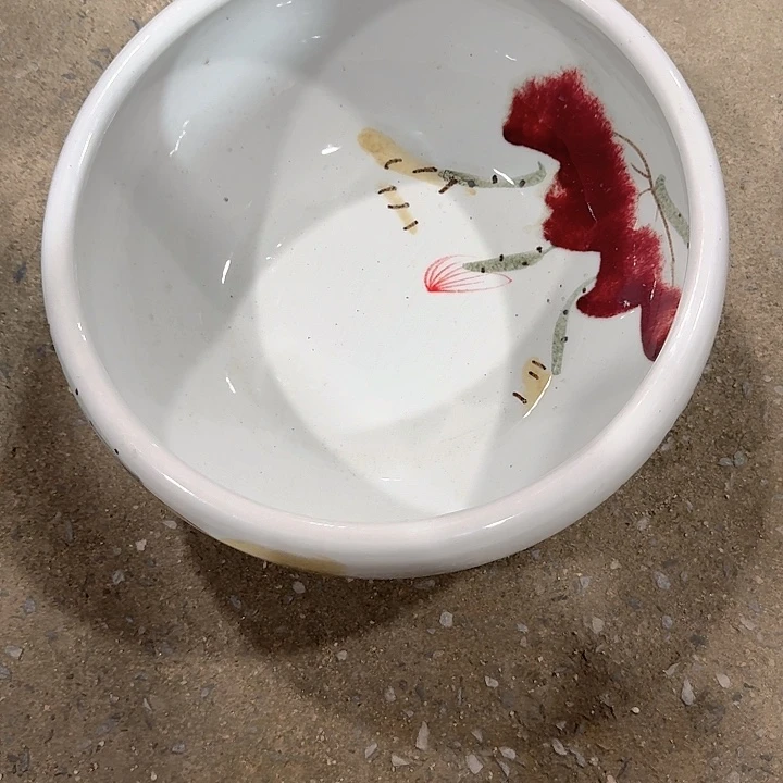 瓷片直径30厘米.高度15厘米