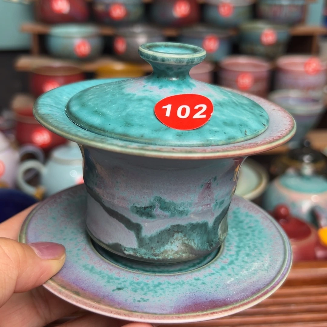 手工制作手拉坯茶具