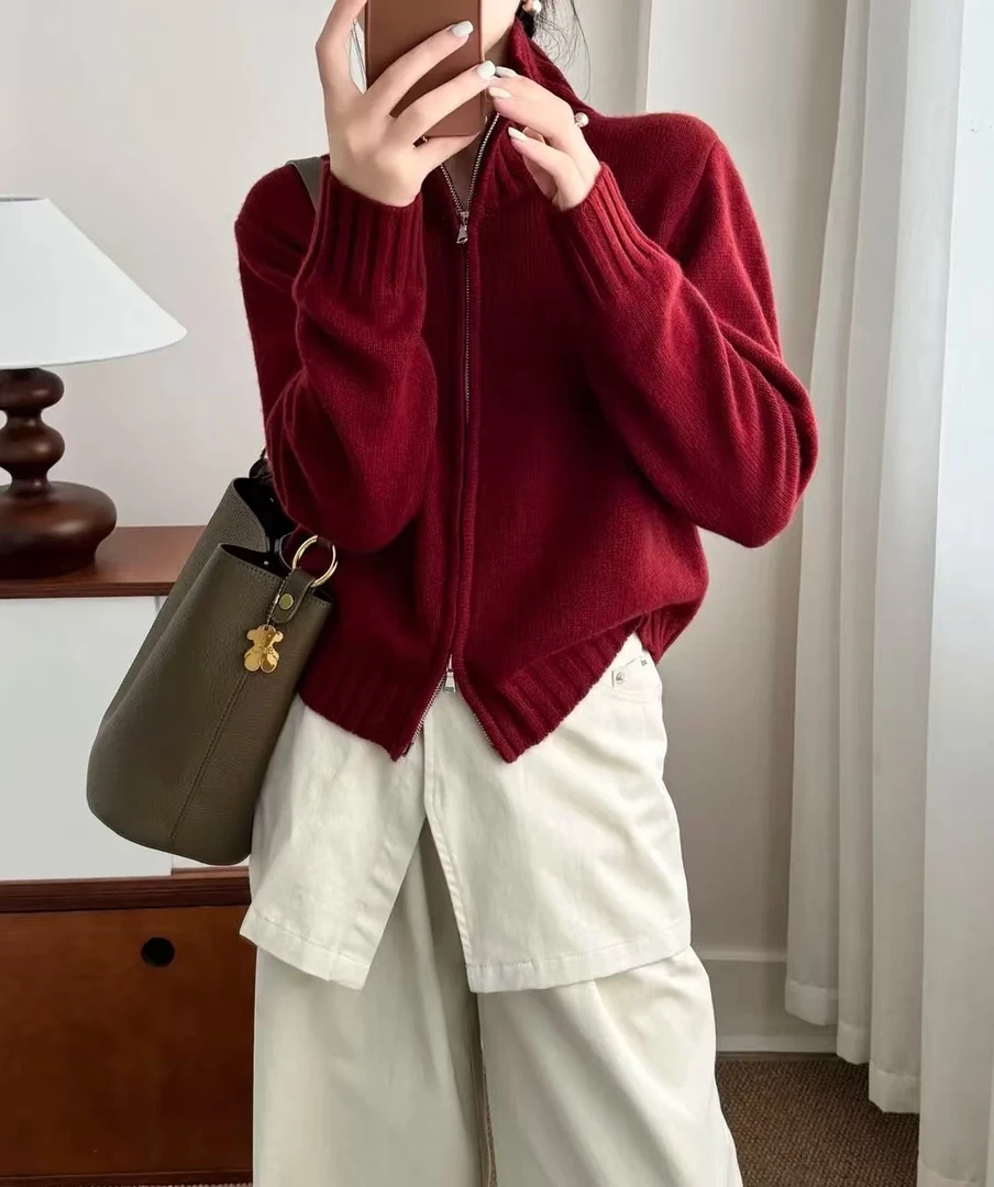 最后一场直播现货现发针织衫 80-140斤可穿休闲百搭