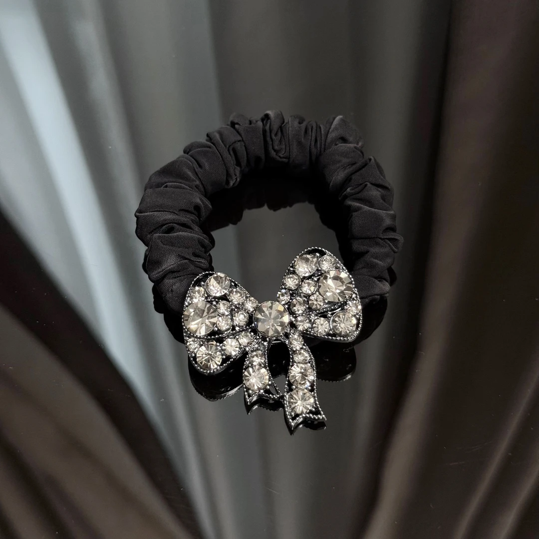 BAOSHATI/宝莎缇F-1338满钻蝴蝶发圈高弹力