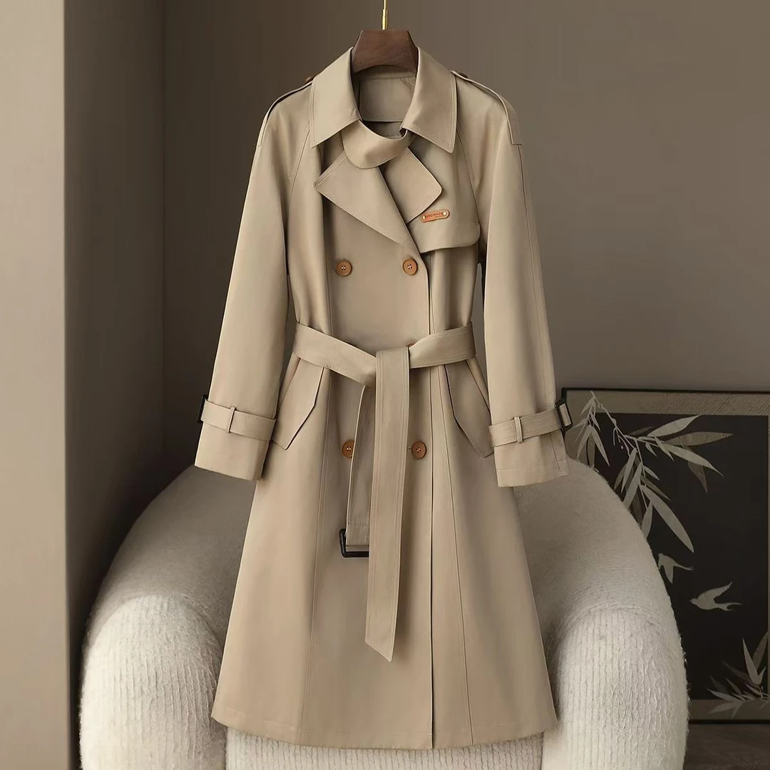 八九 刘雨JY风衣休闲风中长款百搭时尚外套7月