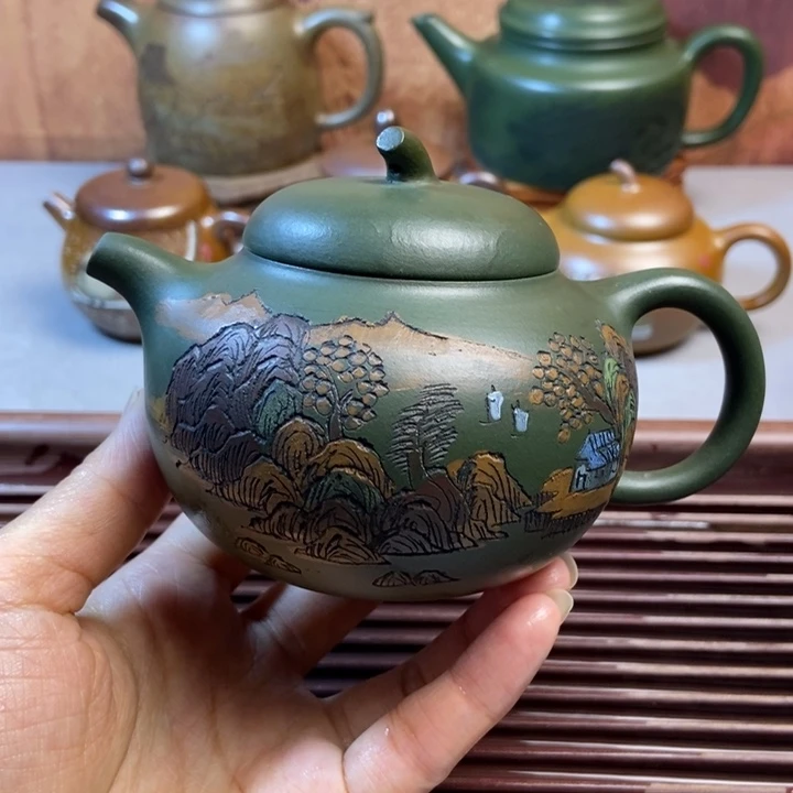 紫砂茶壶全手工定制