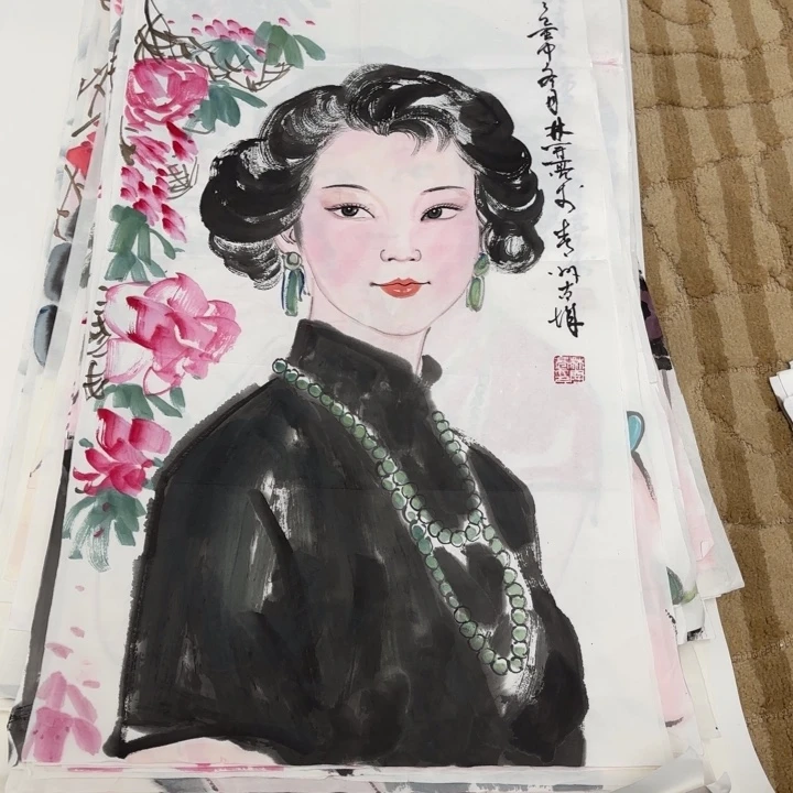 国画花鸟等多种鸟类和鸟类为