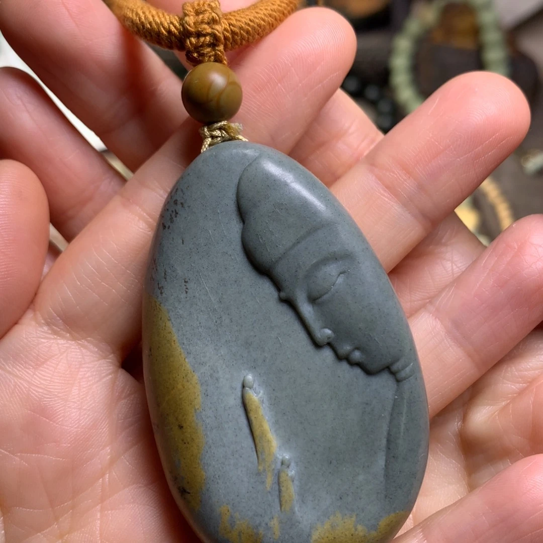 岫岩河磨玉（透闪石质玉）未镶嵌挂件