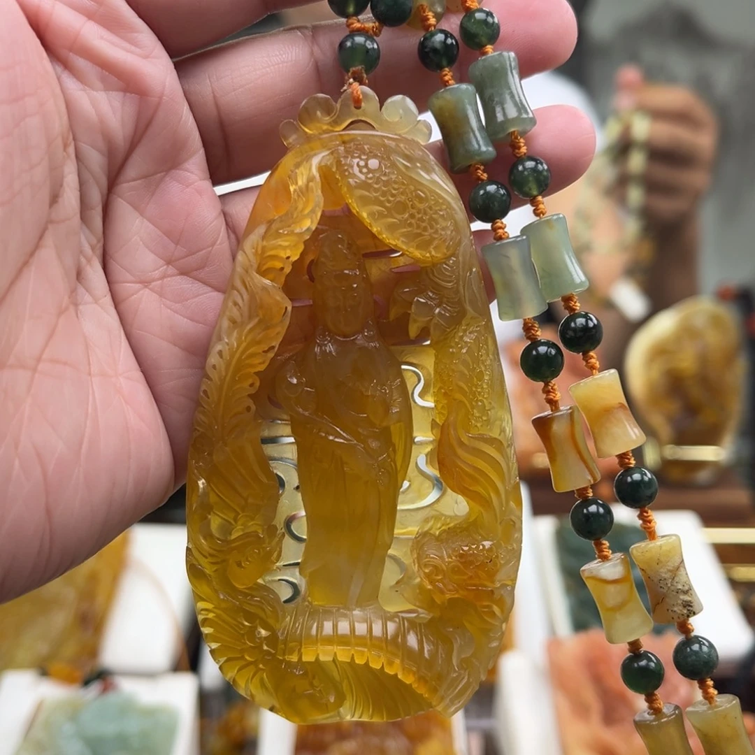 未镶嵌岫玉挂件挂件