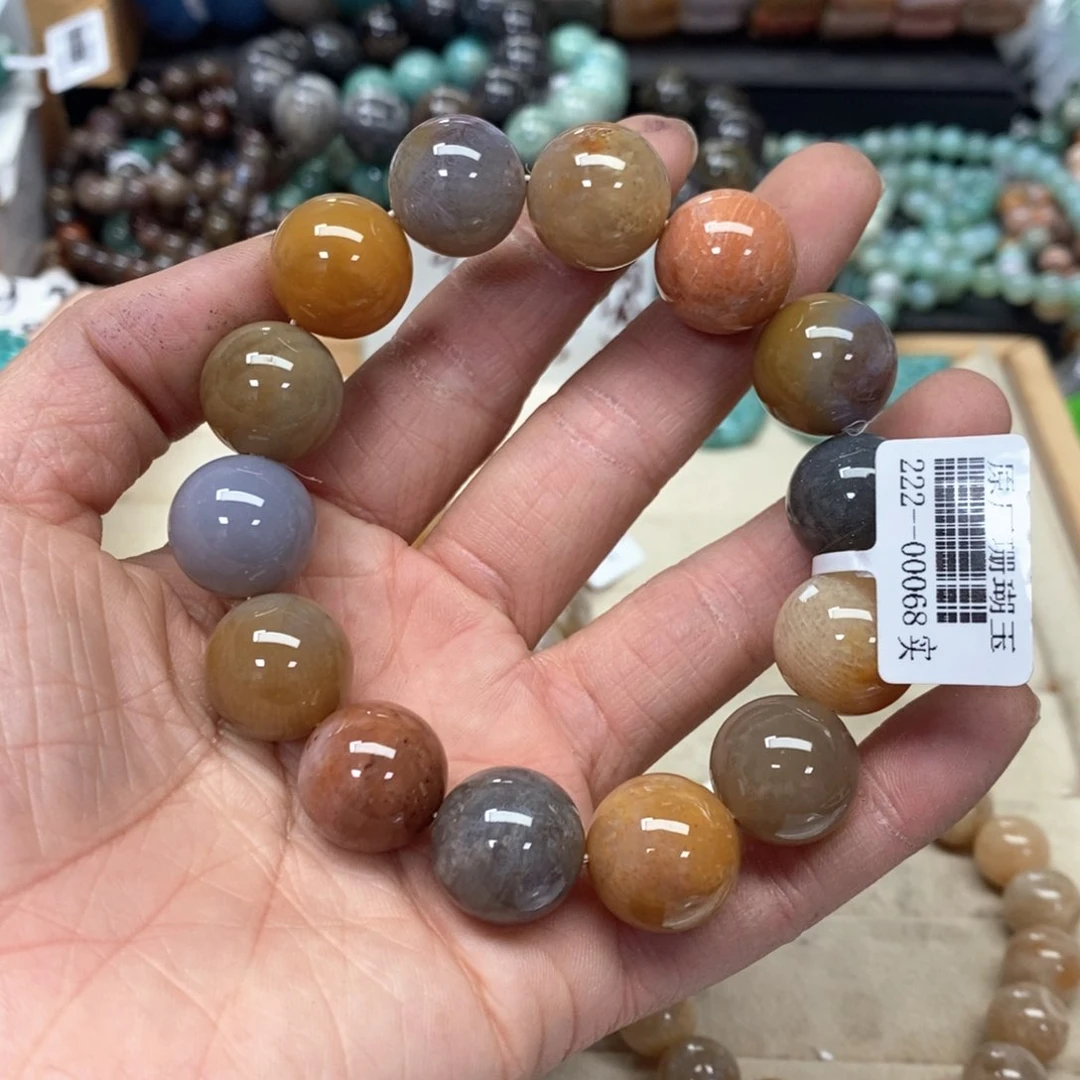 硅化珊瑚（珊瑚玉）手链未镶嵌?**?246