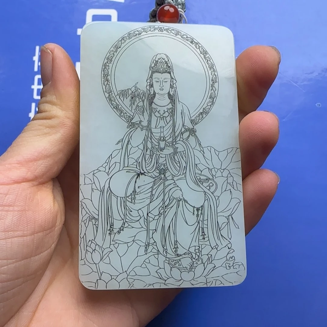 和田玉挂件未镶嵌