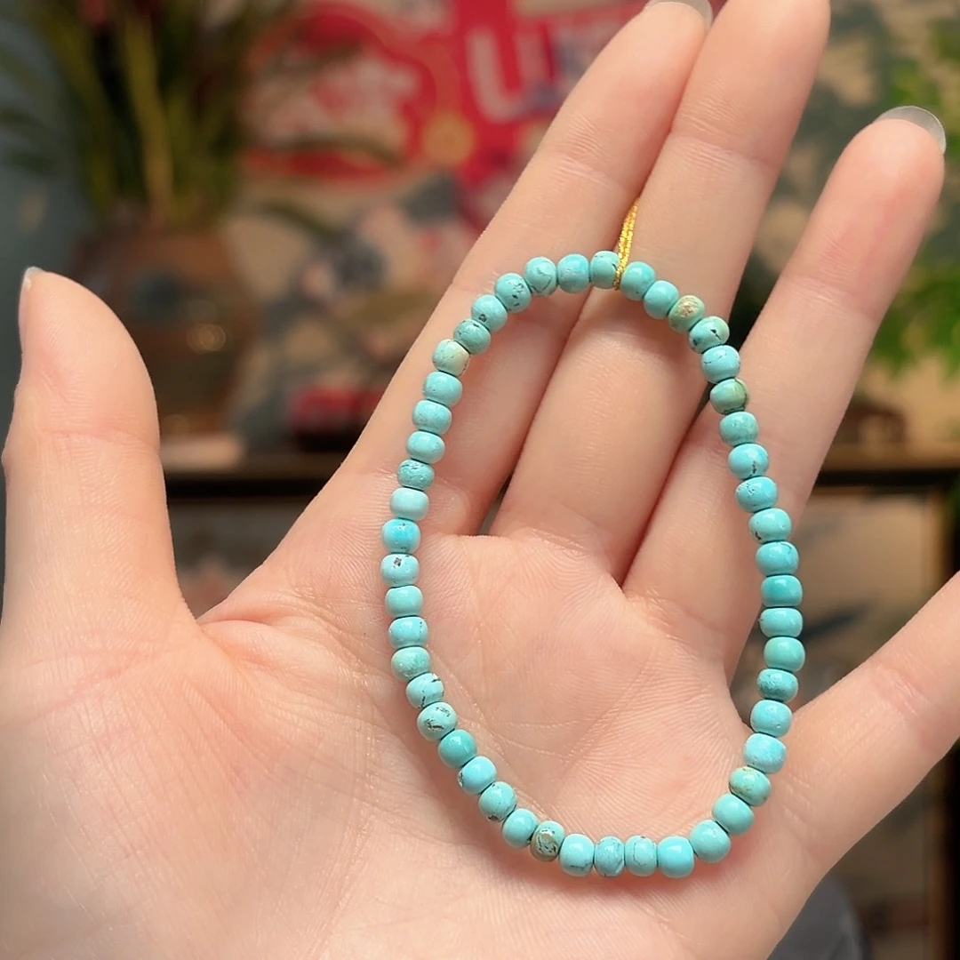 绿松石未镶嵌颈饰