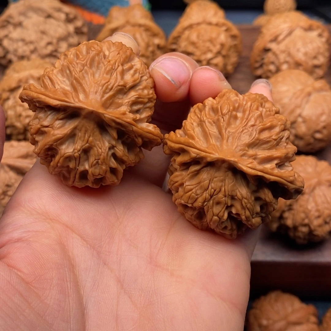 文玩核桃吊坠41全品原桩苹果园，同树精配无克差