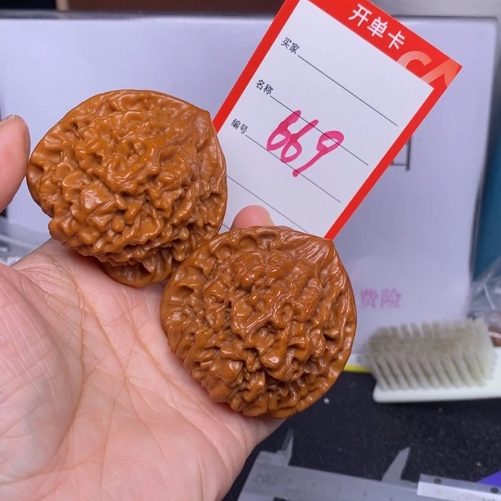 把件文玩核桃一**哥669，51官帽