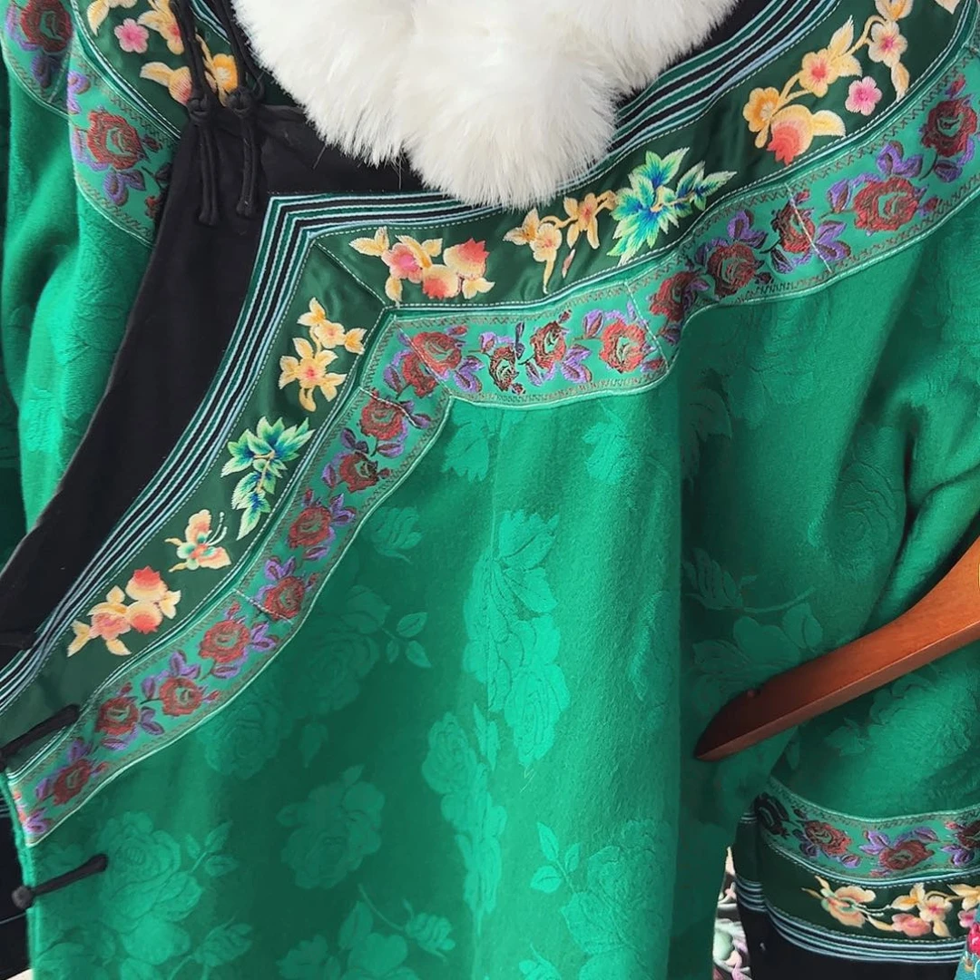 湘西苗族刺绣大花S