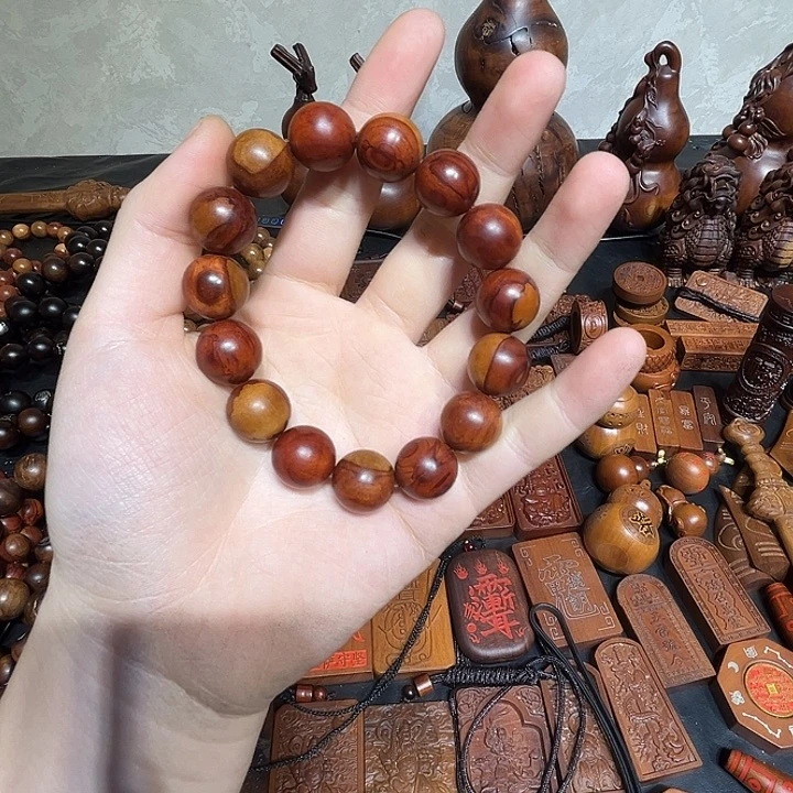 枣木血料多血1.5手串