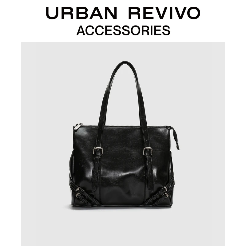 【HOT】URBAN REVIVO2025秋季新款女托特手提单肩包UAWB50255