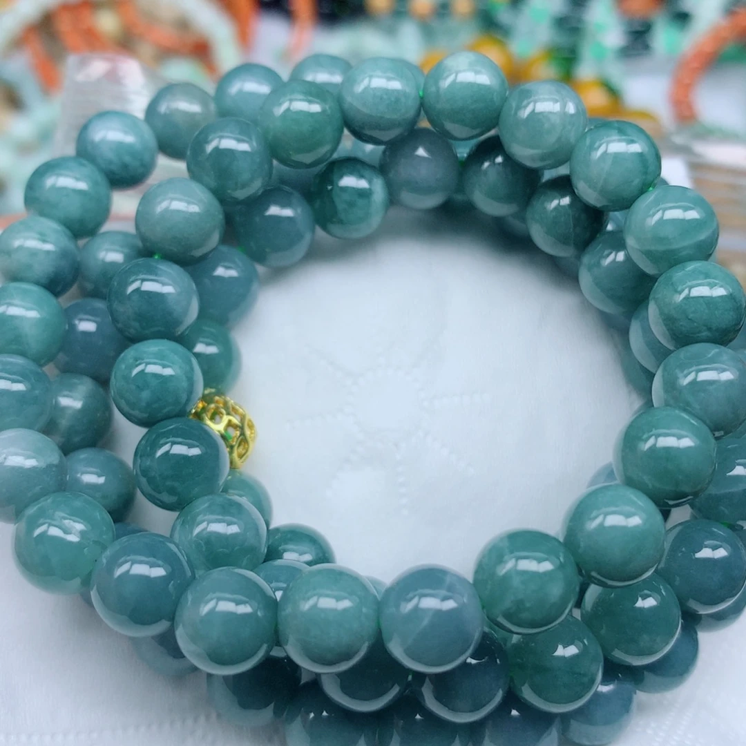 翡翠未镶嵌颈饰01