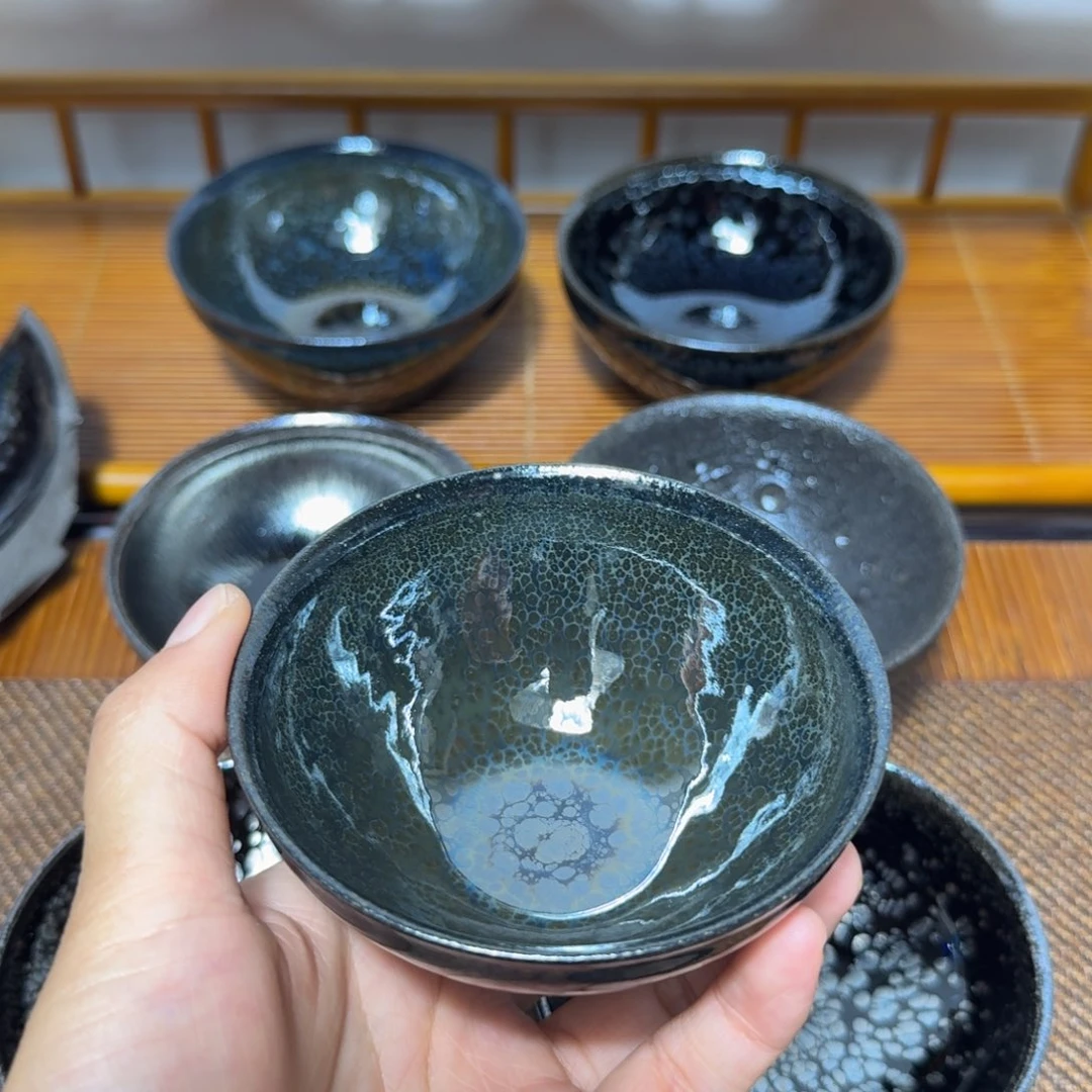 茶盏建盏手工制作主人杯茶杯