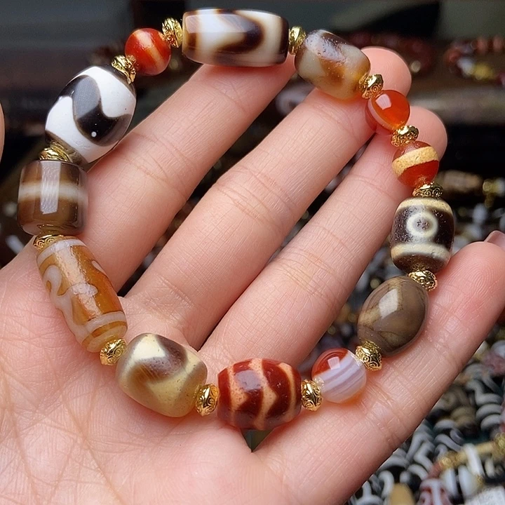 玛瑙/玉髓未镶嵌手链